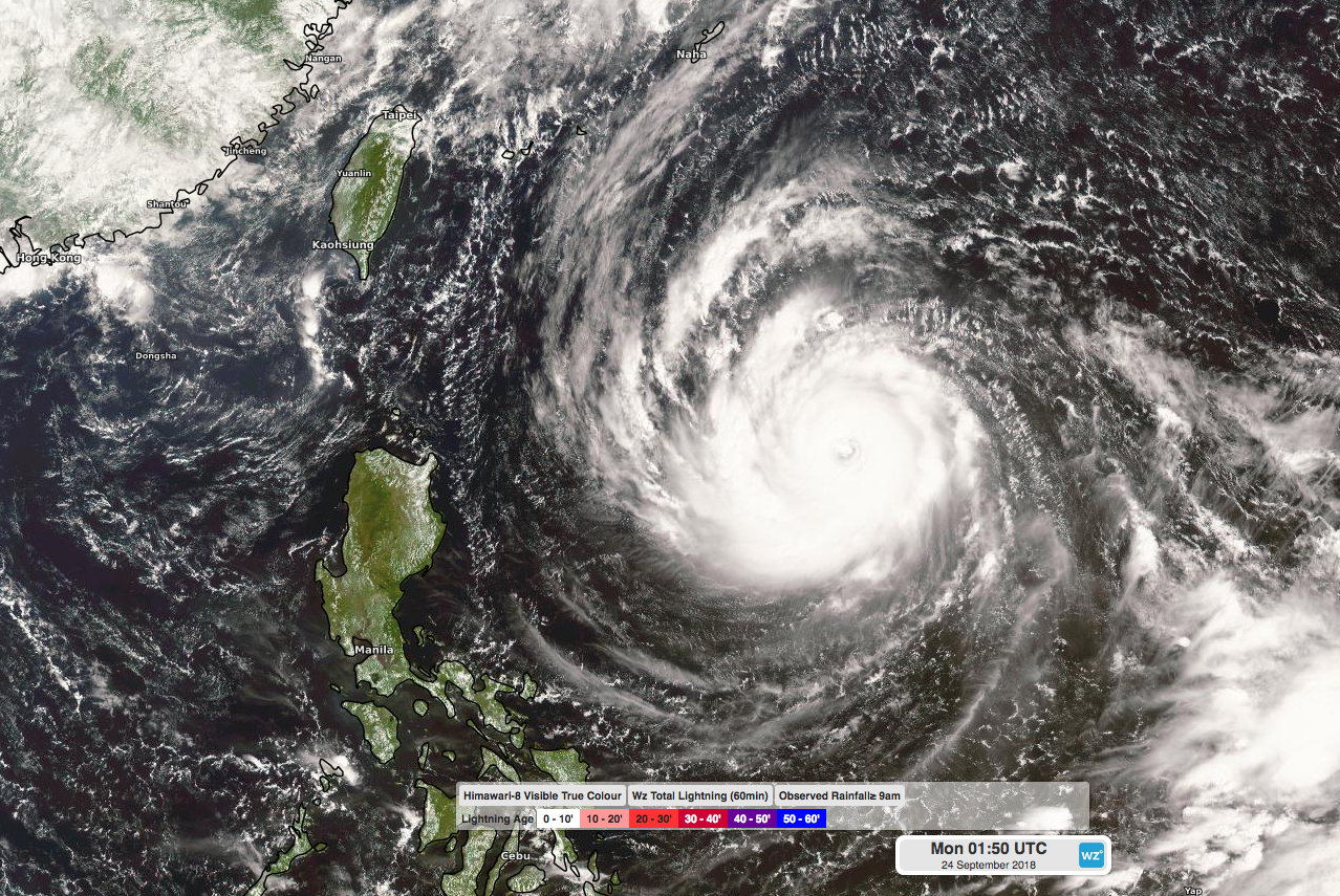 Typhoon Trami's uncertain future broadens its threat